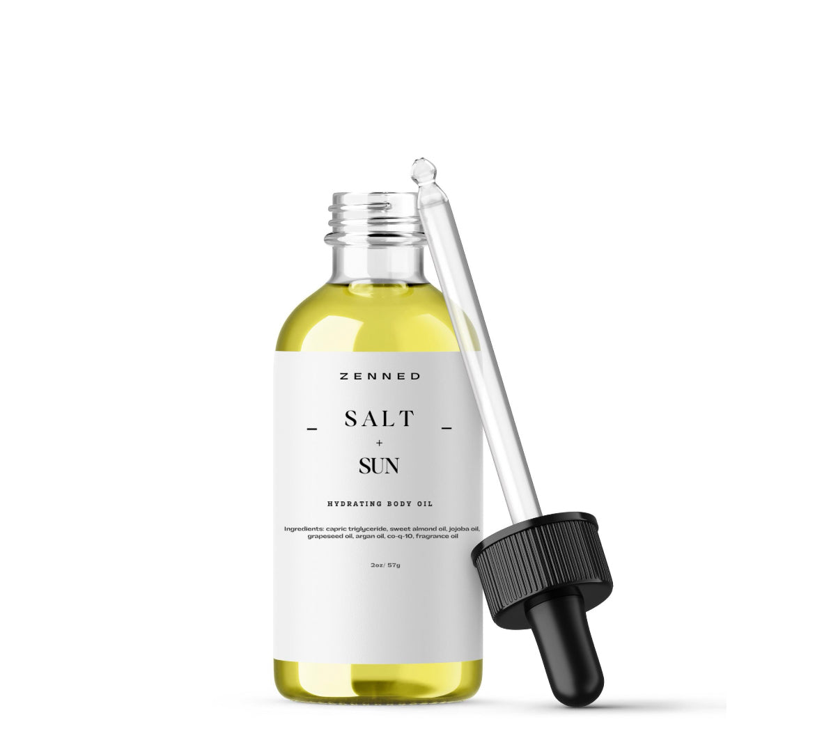 Salt + Sun Hydrating Fragrance/ Perfume Body Oil