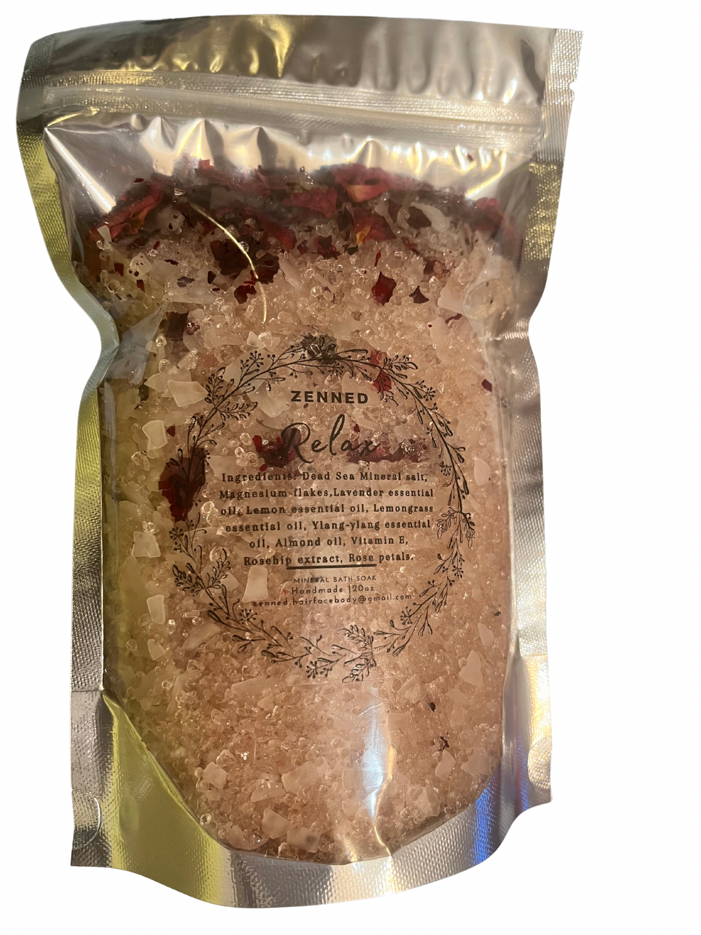 Mineral Bath Soak with Magnesium Flakes